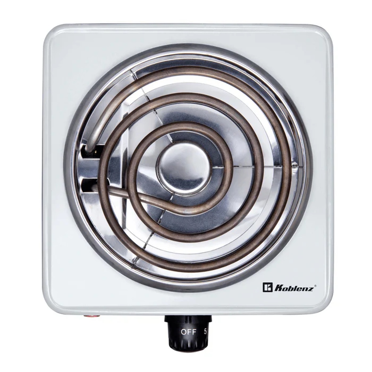 PARRILLA QUEMADOR ESPIRAL 1000 WATTS COLOR GRIS MARCA KOBLENZ PEKM-1000 EG